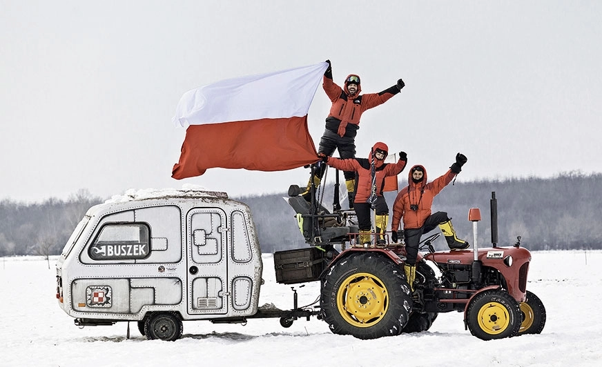 Biało-czerwona Traktoriada, czyli ursus i niewiadówka w wyprawie dookoła świata